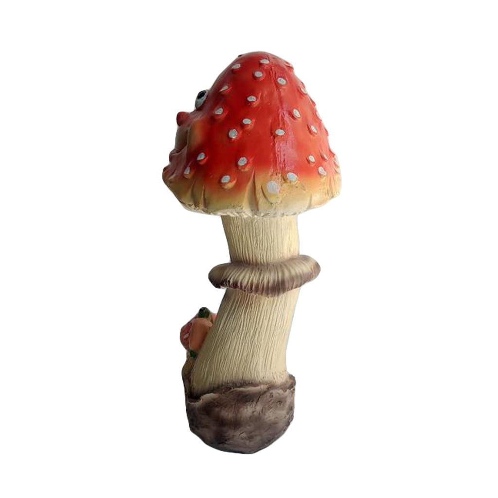 Smiley 14 inch Big Mushroom Decoration - myBageecha
