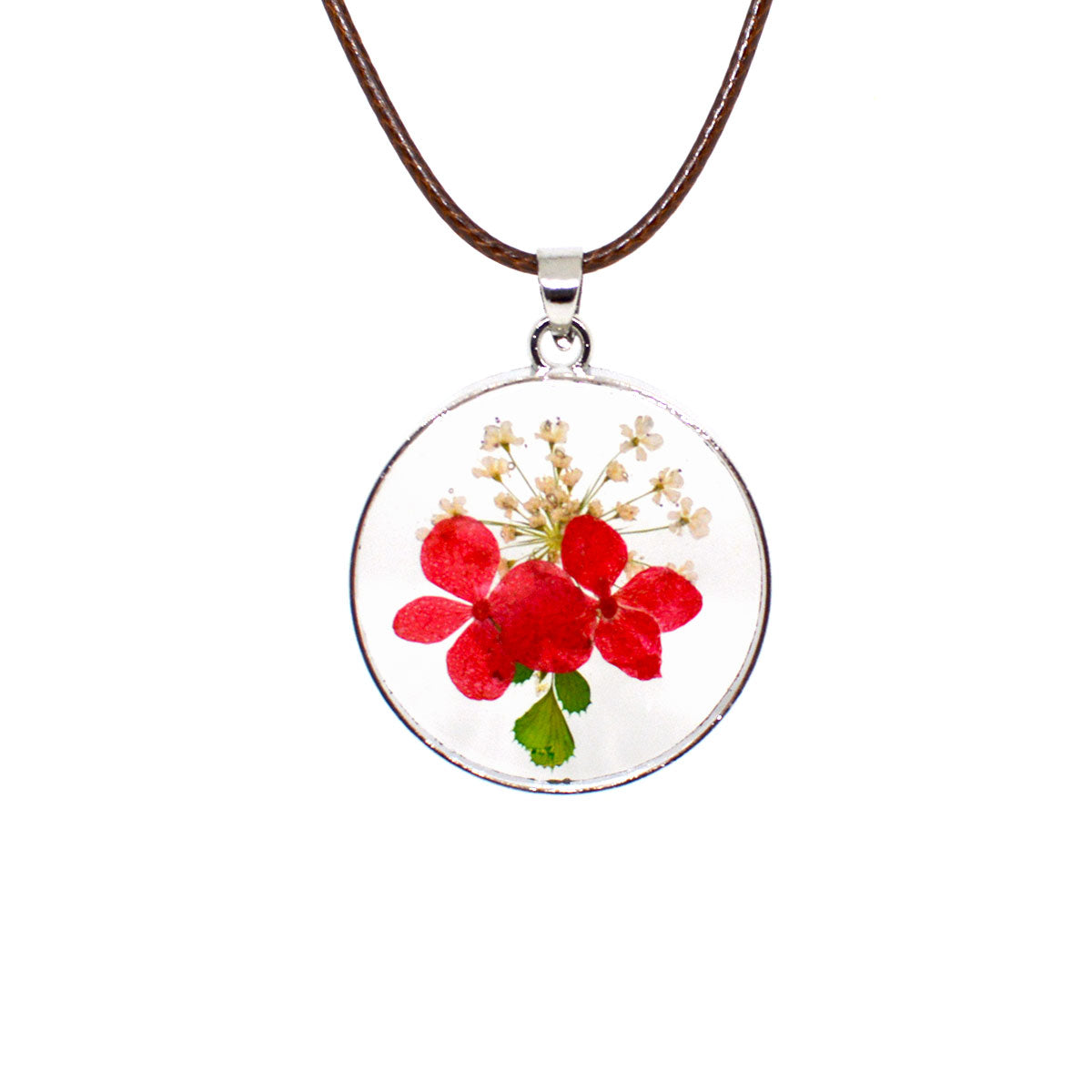 Whiff of Amour Real Dried Flower Necklace - myBageecha