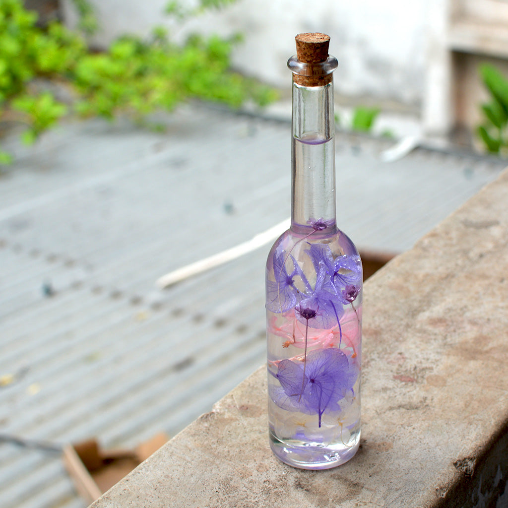 Close-up of Winsome Strew Preserved Flower Tabletop by myBageecha – cheerful mixed preserved blooms.