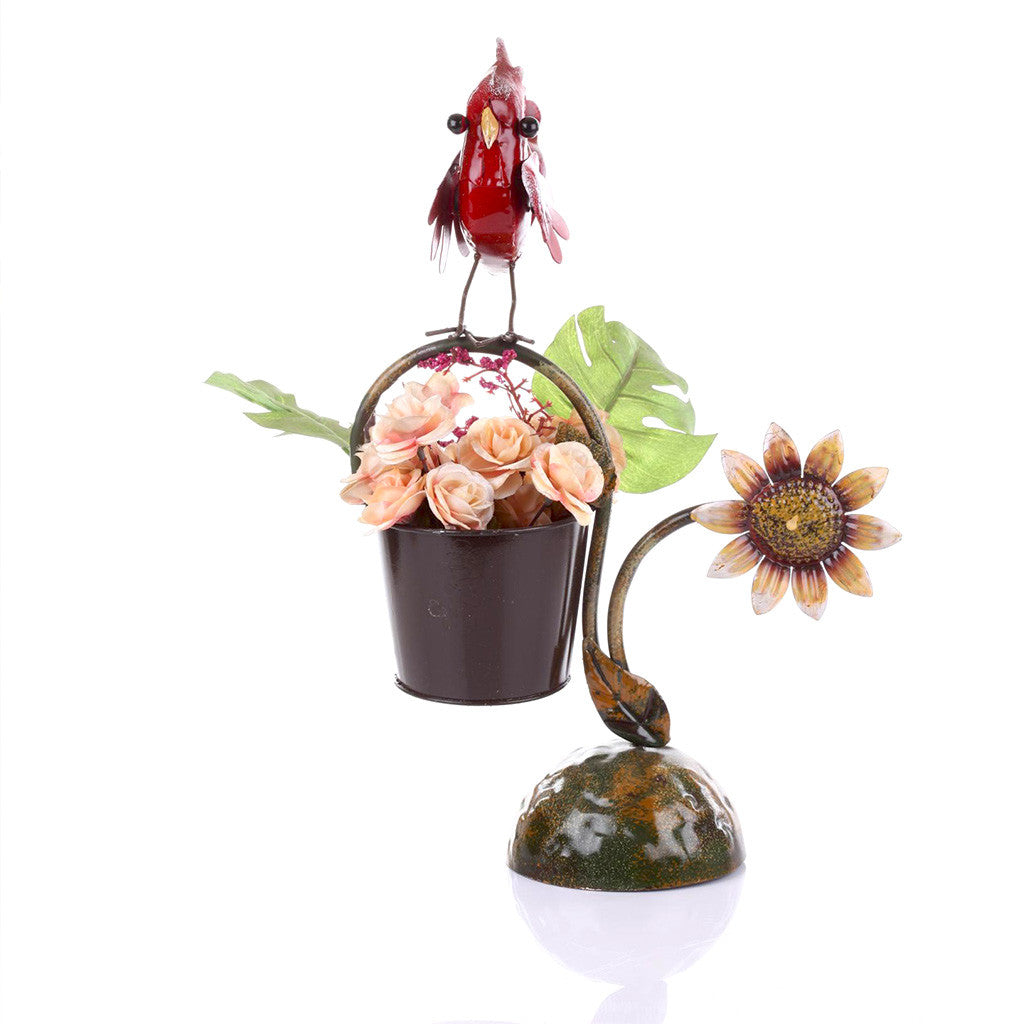 Bird With Sunflower & Pot Garden Essentials myBageecha - myBageecha