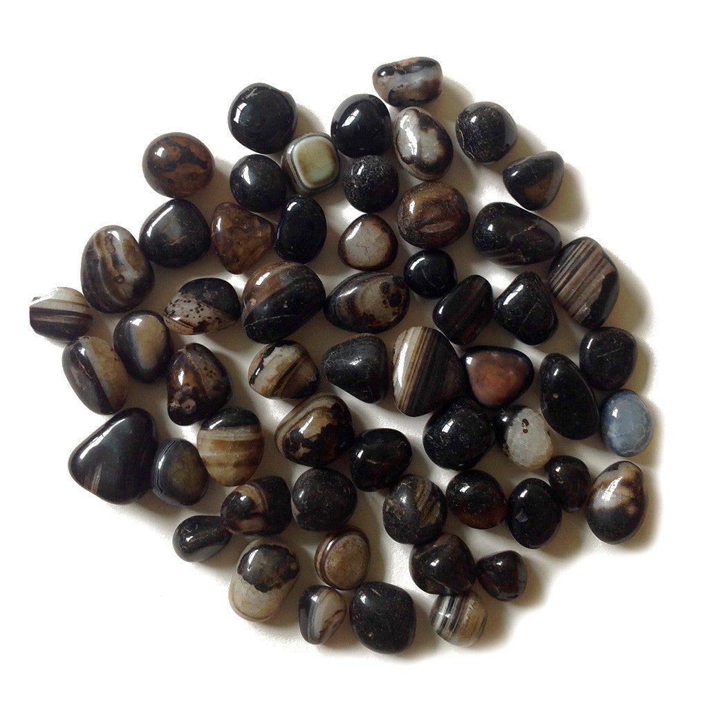 Black Coloured Onyx Pebble Decor myBageecha - myBageecha