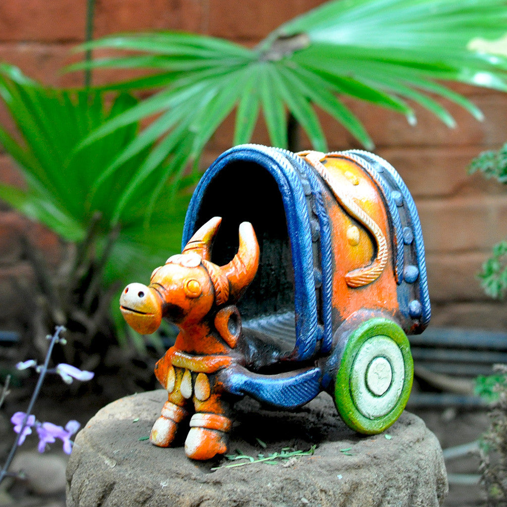 Decorative Bullock Cart Decor myBageecha - myBageecha
