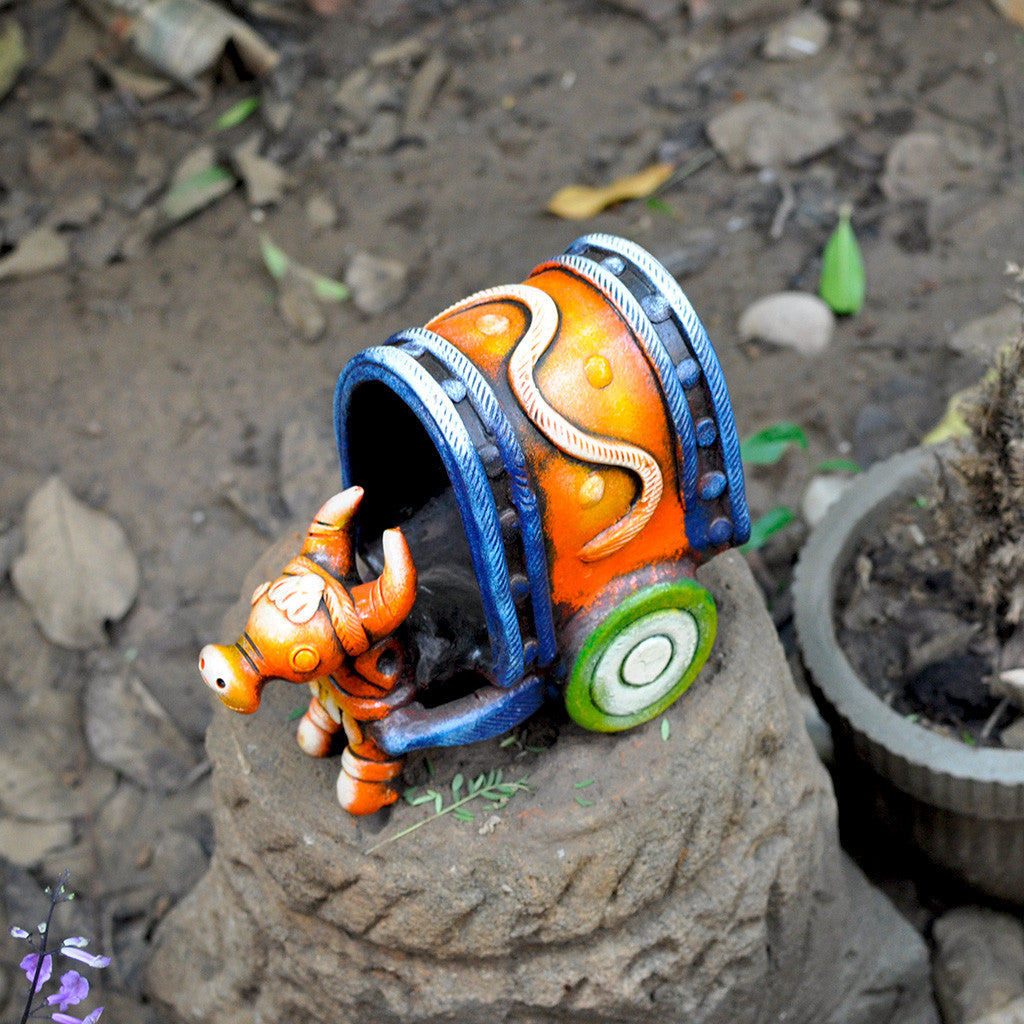 Decorative Bullock Cart Decor myBageecha - myBageecha