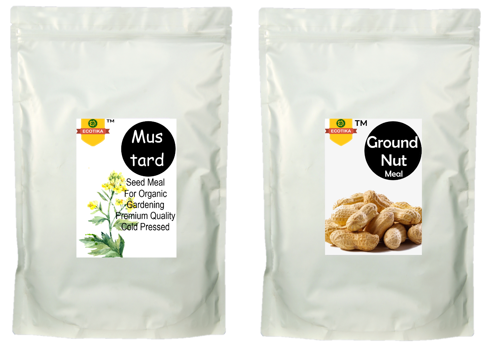 Combo - Ground Nut & Mustard Seed Meal - myBageecha