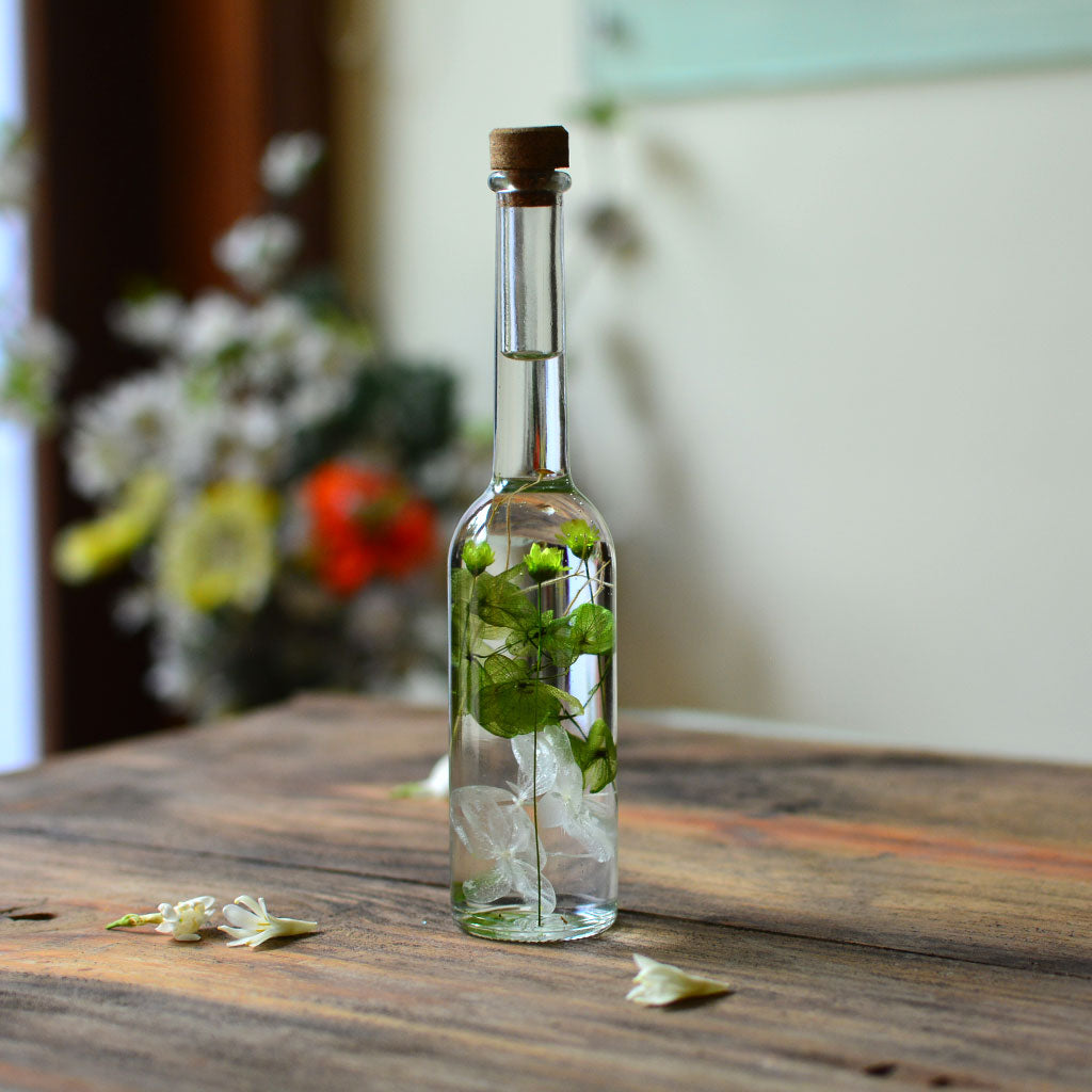Close-up of Contrasting Symphony Preserved Flower Tabletop by myBageecha – high-contrast preserved blooms.