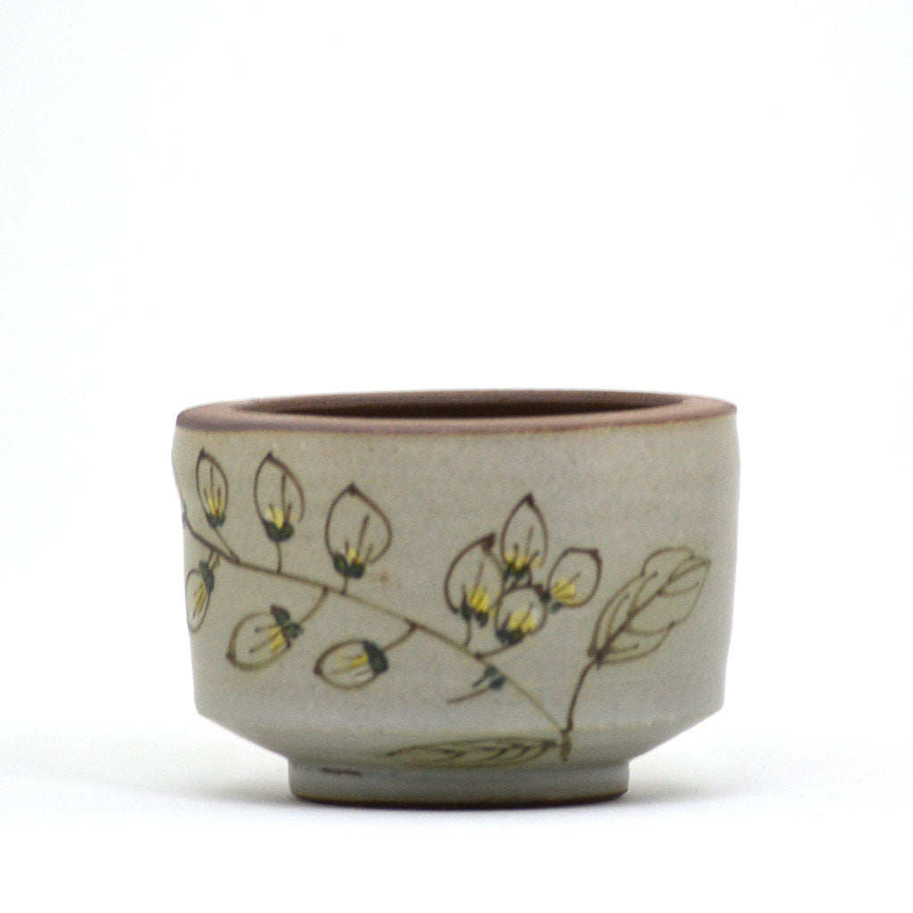A Feather Imprint Ceramic Pot - myBageecha