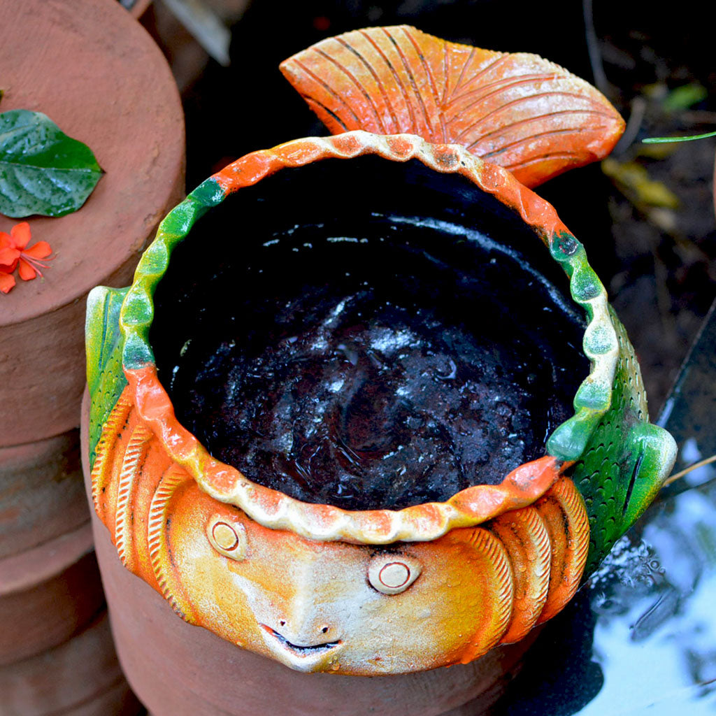 Close-up of fish design - myBageecha