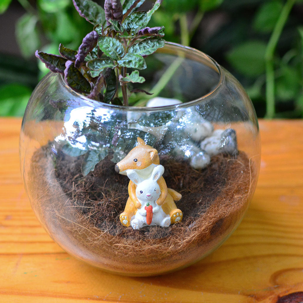 Cute animal pair décor accessory