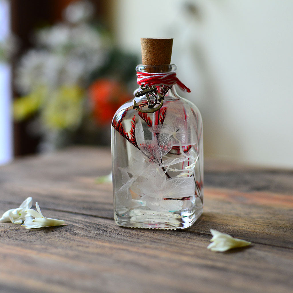 Close-up of Harmonical Gaze Preserved Flower Tabletop by myBageecha – balanced preserved color palette.