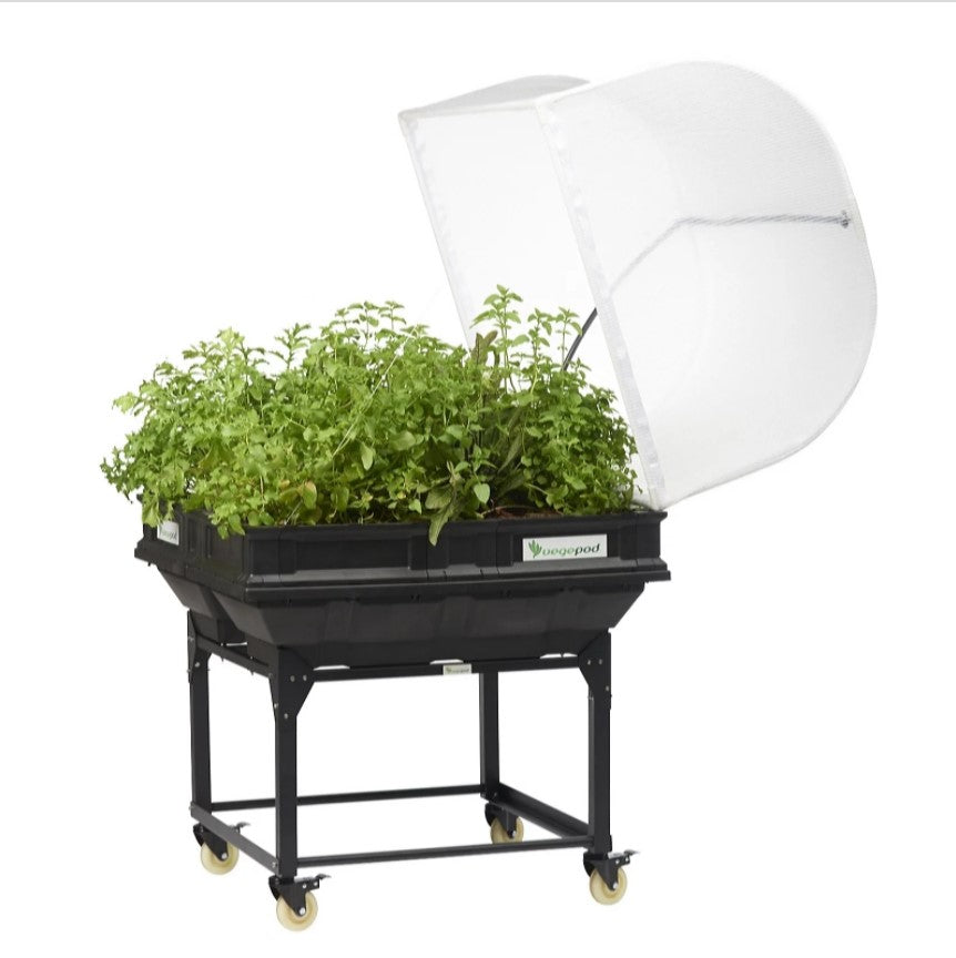 Medium Raised Garden Bed with Garden Cover - myBageecha