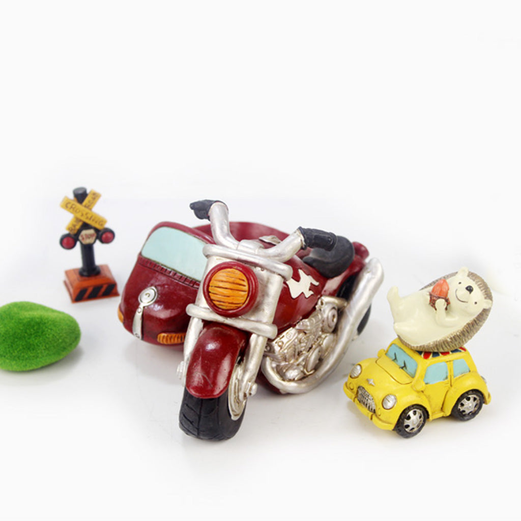 Racing Bike Resin Succulent Pot - myBageecha