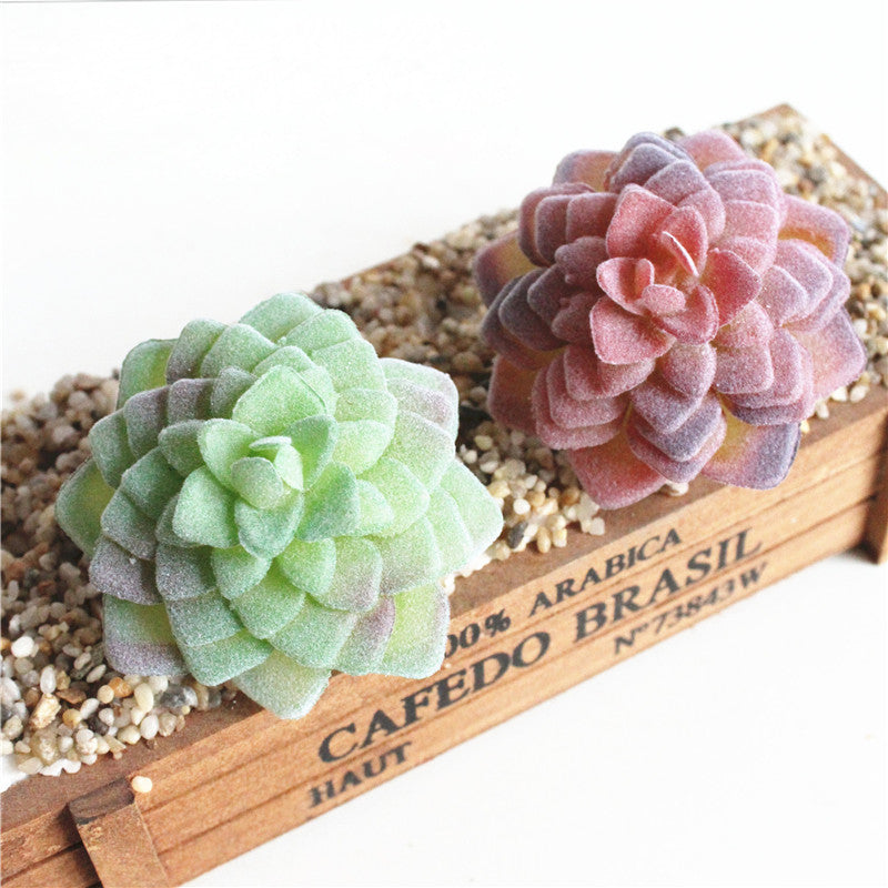 Artificial Dotted Rosette Succulent Imitation Plant - myBageecha