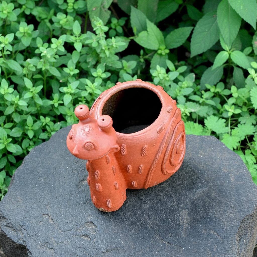 Snail Planter top view - mybBageecha