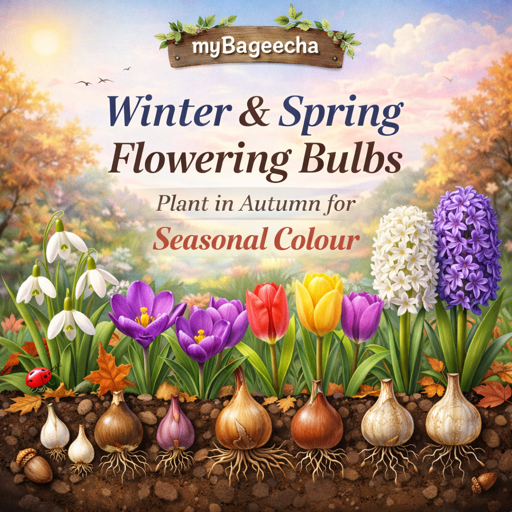 Spring Bulb Pack Winter & Spring Flowering Bulbs to Plant in Autumn