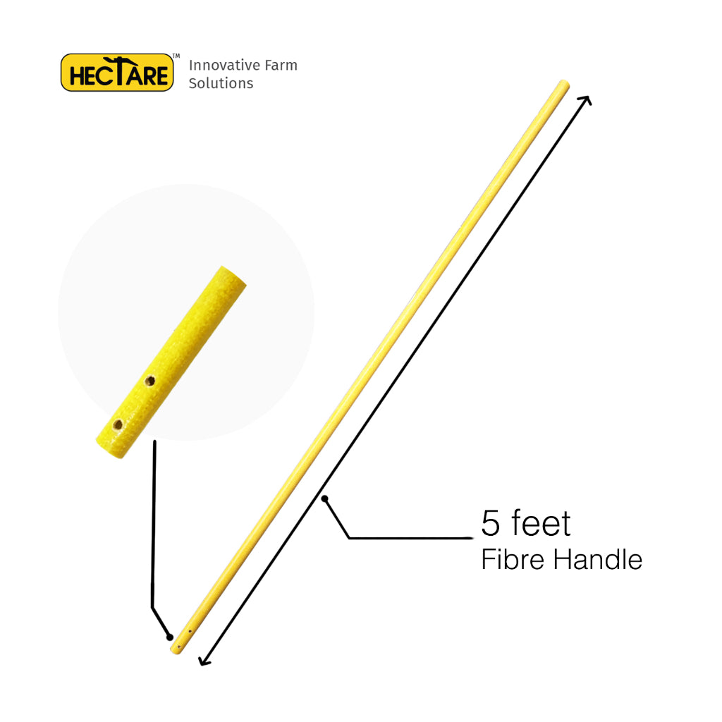 5 feet Fiber Pole for Hectare Hand Weeder-myBageecha