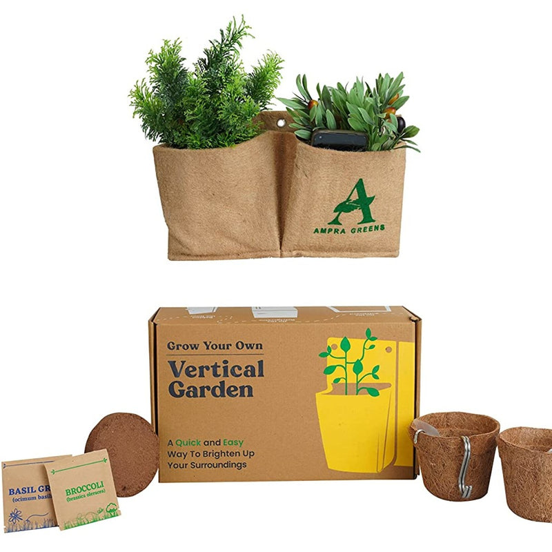 Double Pocket Multi-Purpose Horizontal Gardening Kits