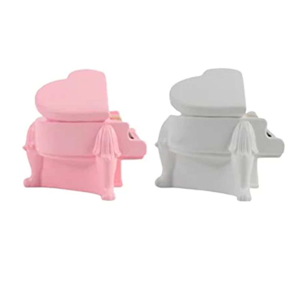 Miniature Pink & White Piano ( set of 6) - myBageecha