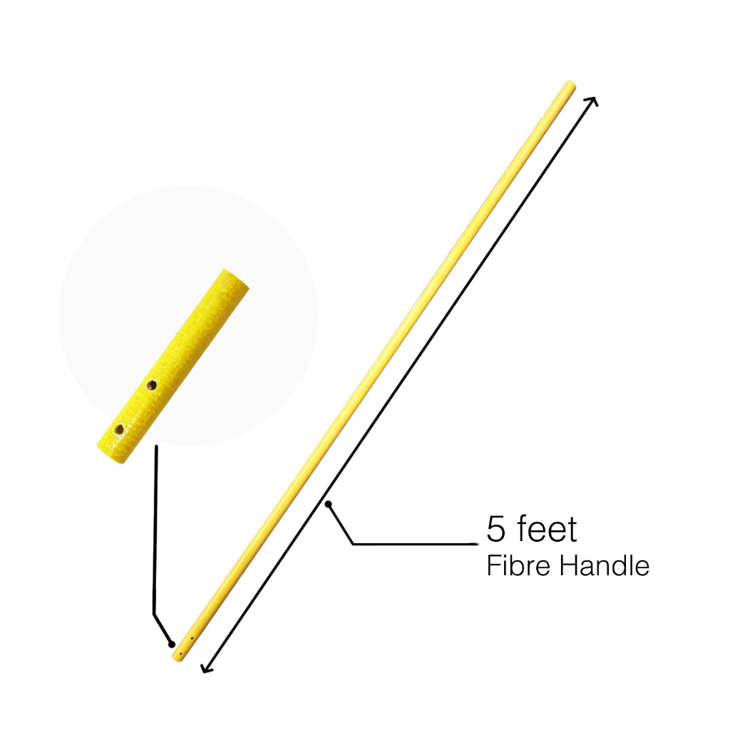 5 feet Fiber Pole for Hectare Hand Weeder-myBageecha