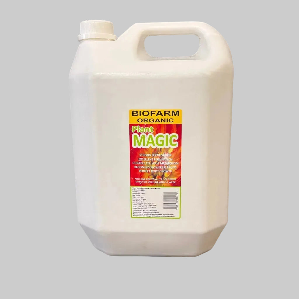 Bio Farm-'Magic'(Organic Fertilizer cum Pesticide) - 5 Ltr Pack