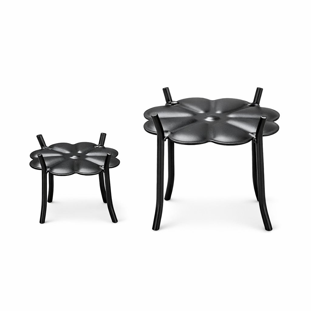 Set of Wrought Iron Floral Stand