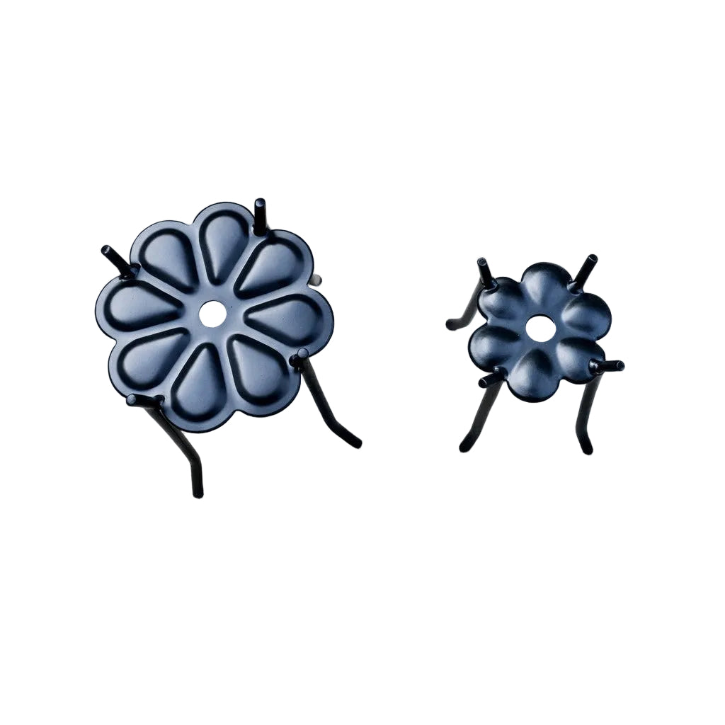 Top view of Set of Wrought Iron Floral Stand