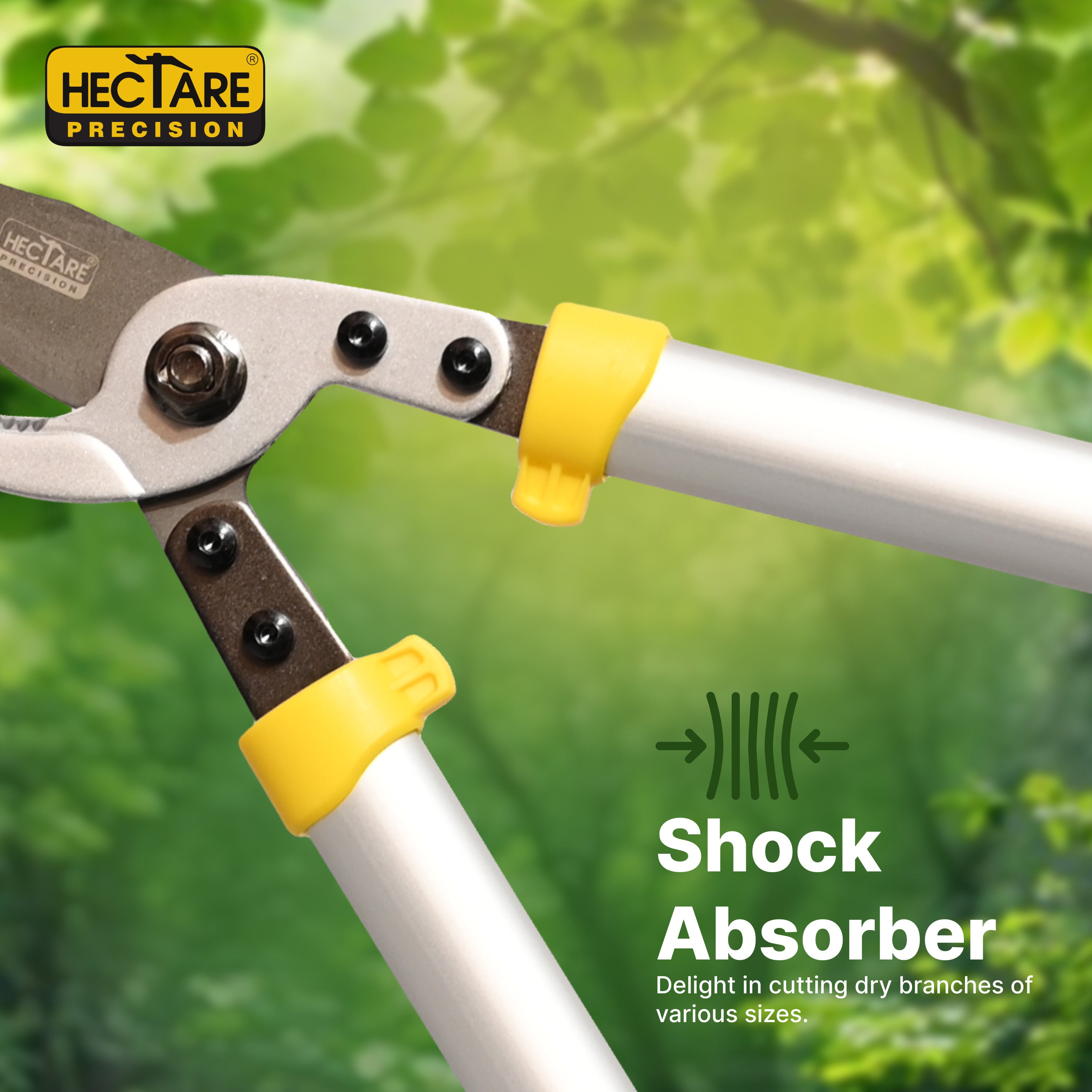 Hectare Precision Bypass Lopper | Heavy Duty Tree Branch Cutter | 35 mm Cutting Capacity Tree Trimmer