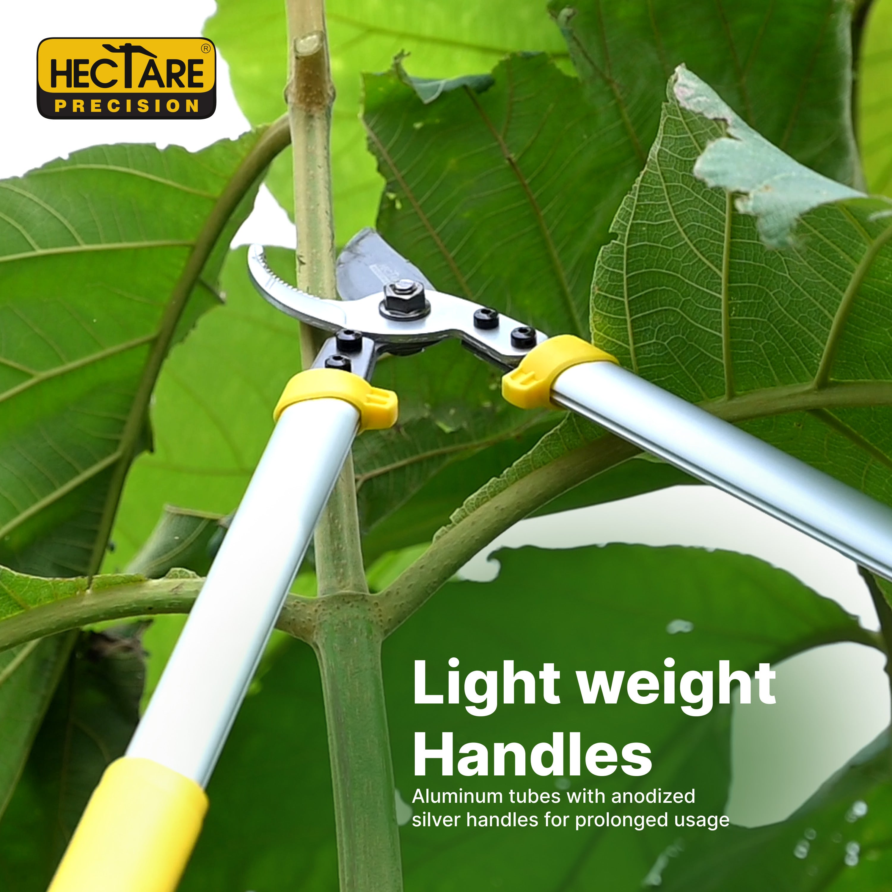 Hectare Precision Bypass Lopper | Heavy Duty Tree Branch Cutter | 35 mm Cutting Capacity Tree Trimmer