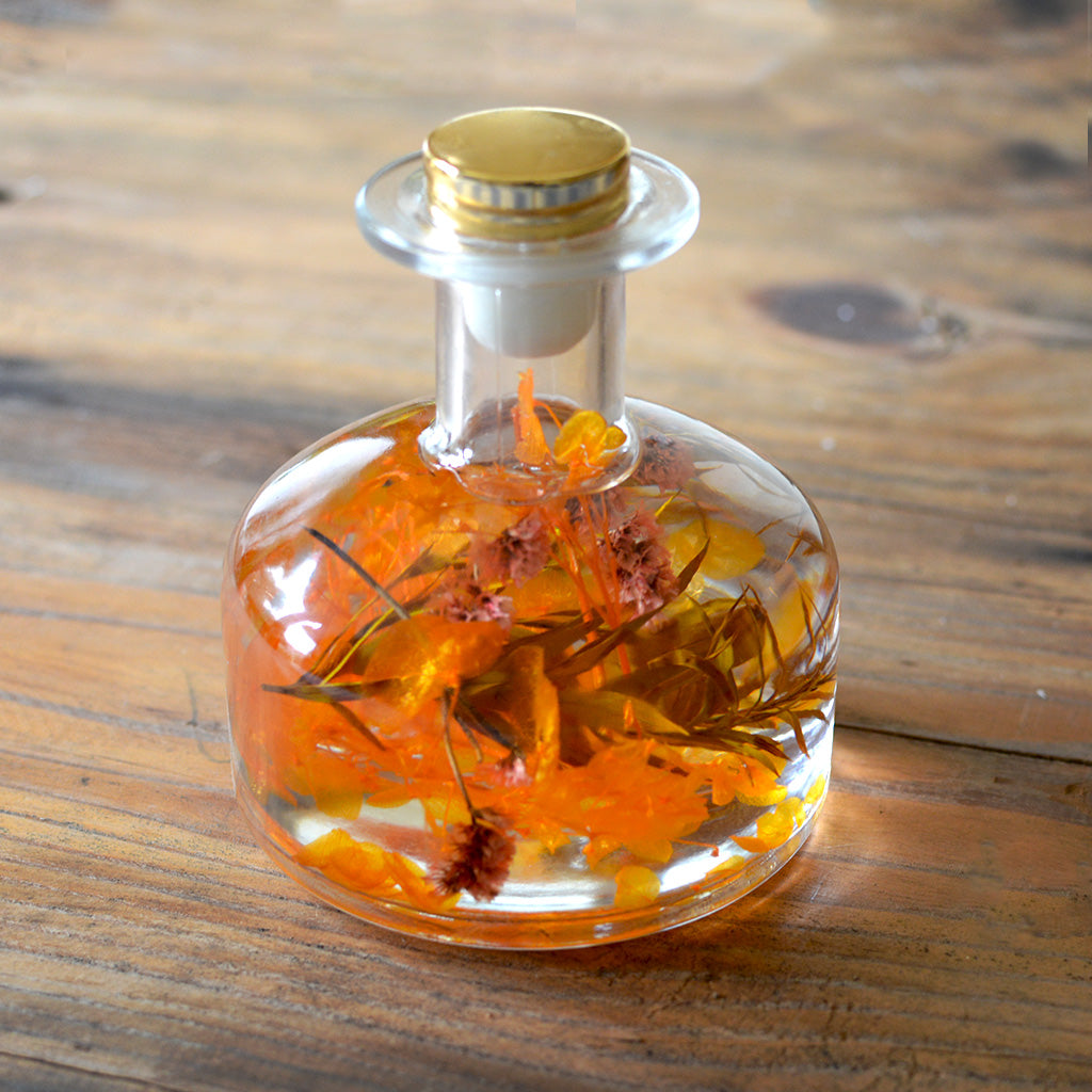 Golden Poppy Preserved Flower Tabletop