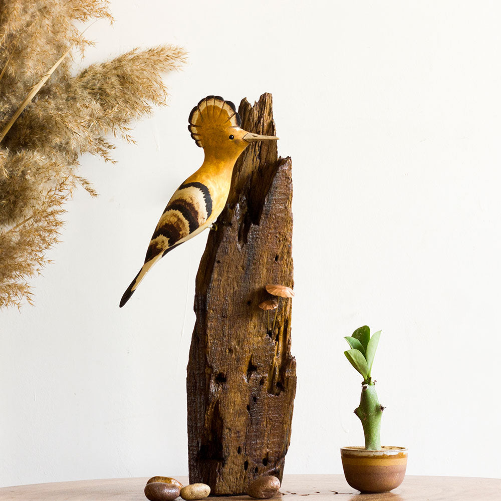 Exotic Hoopoe Wooden Base Table Tops - myBageecha