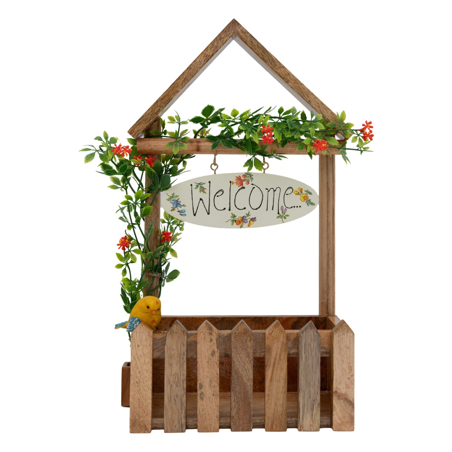 Hut Welcome Planter