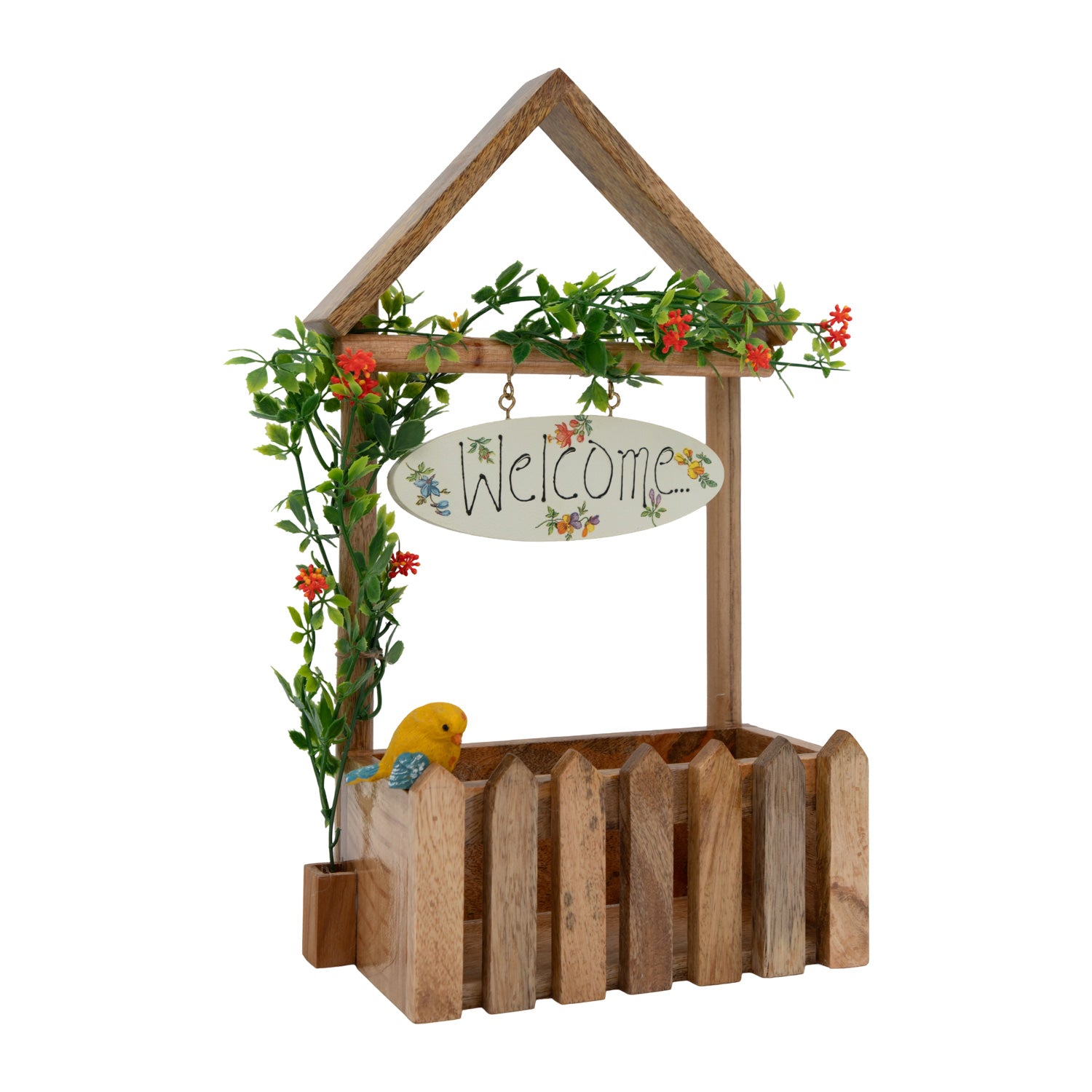 Hut Welcome Planter