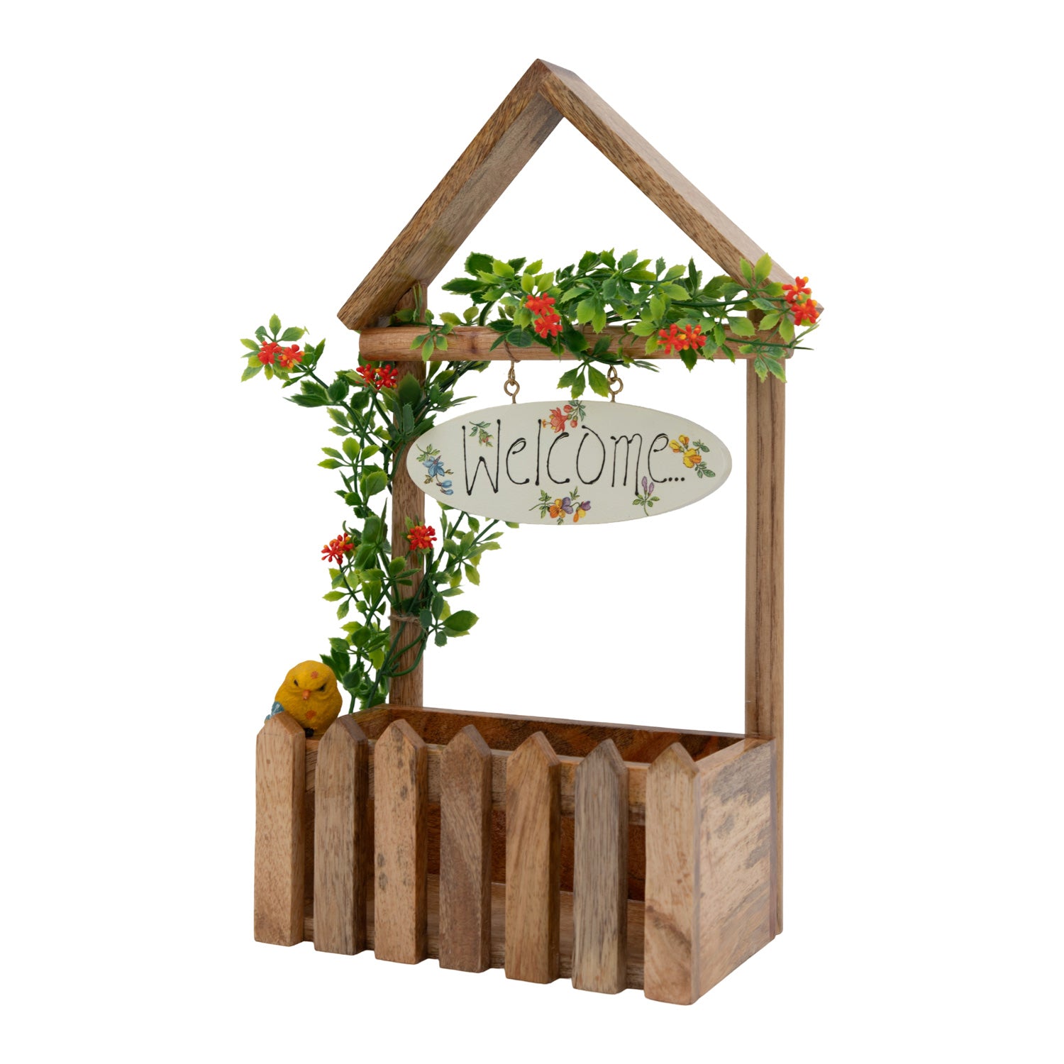 Hut Welcome Planter