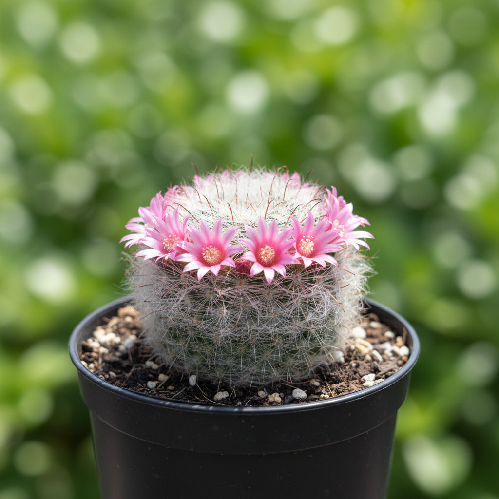Mammillaria Bocasana Powder Puff Cactus Plant -myBageecha