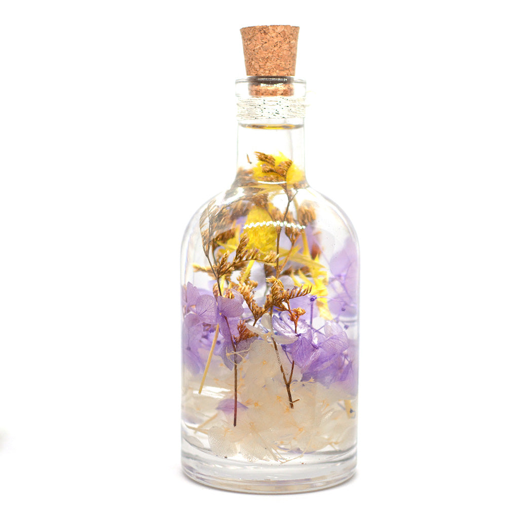 Precious Purple Preserved Flower Tabletop
