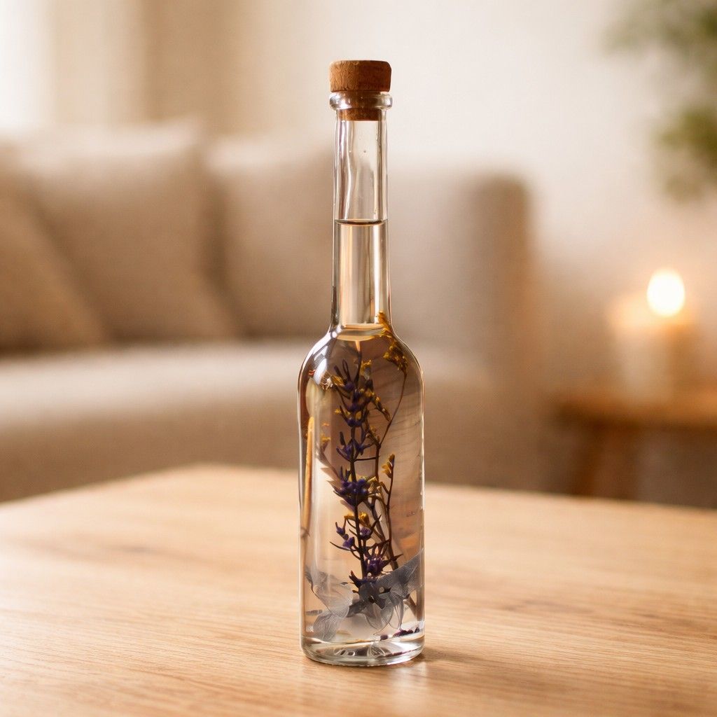 Close-up of Sunkissed Souvenir Preserved Flower Tabletop by myBageecha – warm golden preserved blooms.