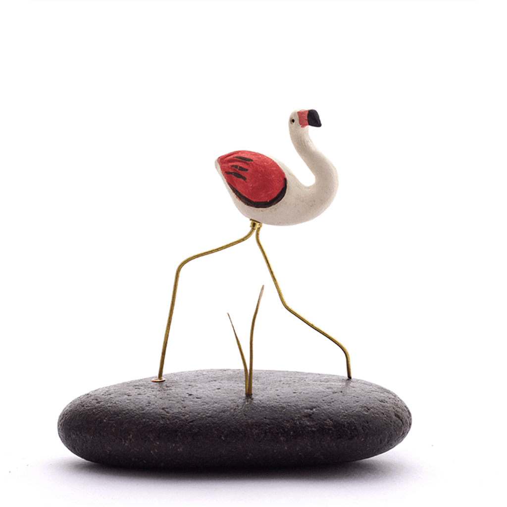 Pebble Decor - Flamingo (Walking) 1 pc - myBageecha