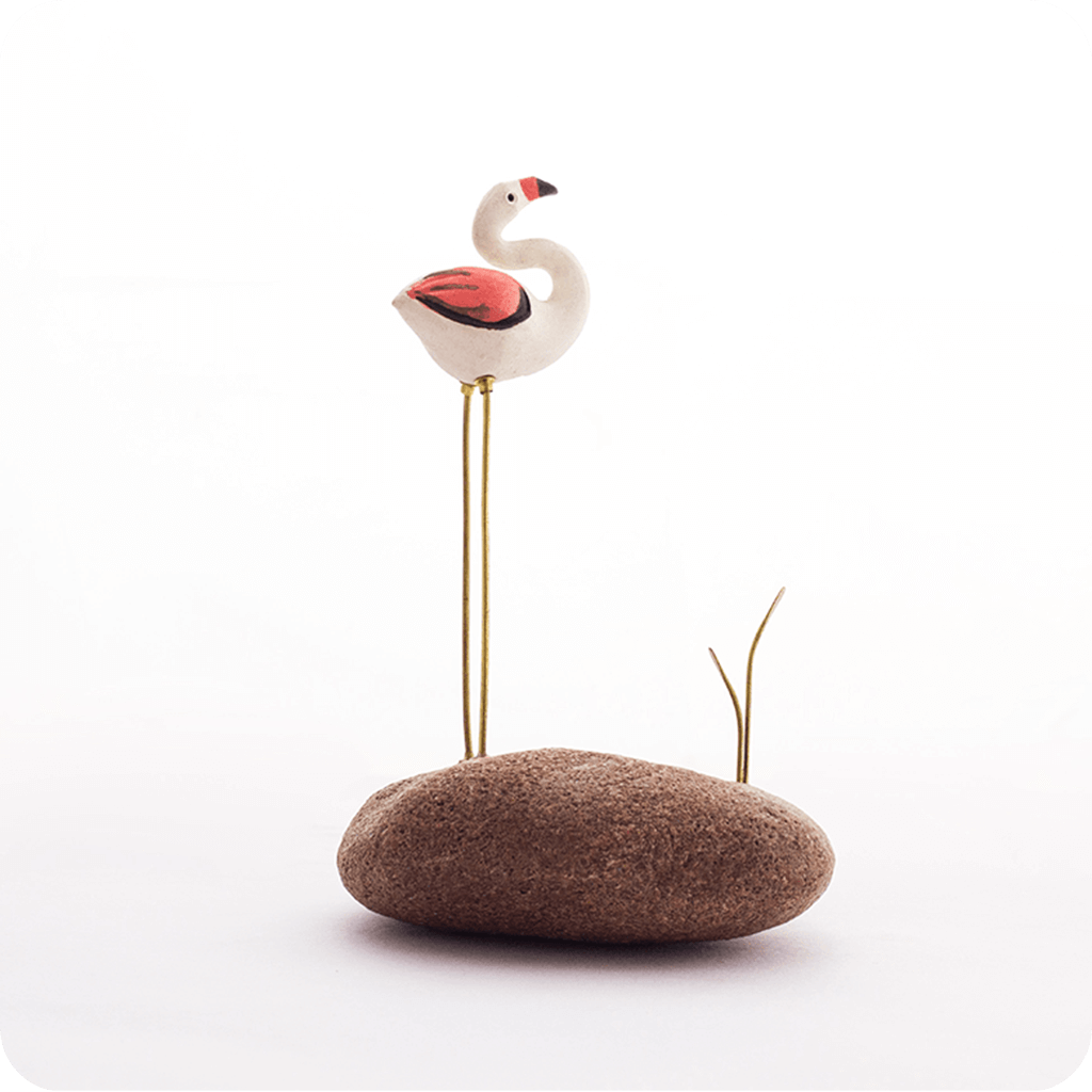 Pebble Decor - Flamingo (Standing) 1 pc - myBageecha