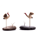 Pebble Decor - Sarus Crane (Pair)