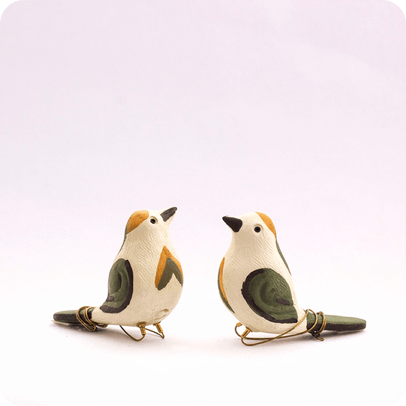 Peppy Pops - Tailorbird (A Pair)