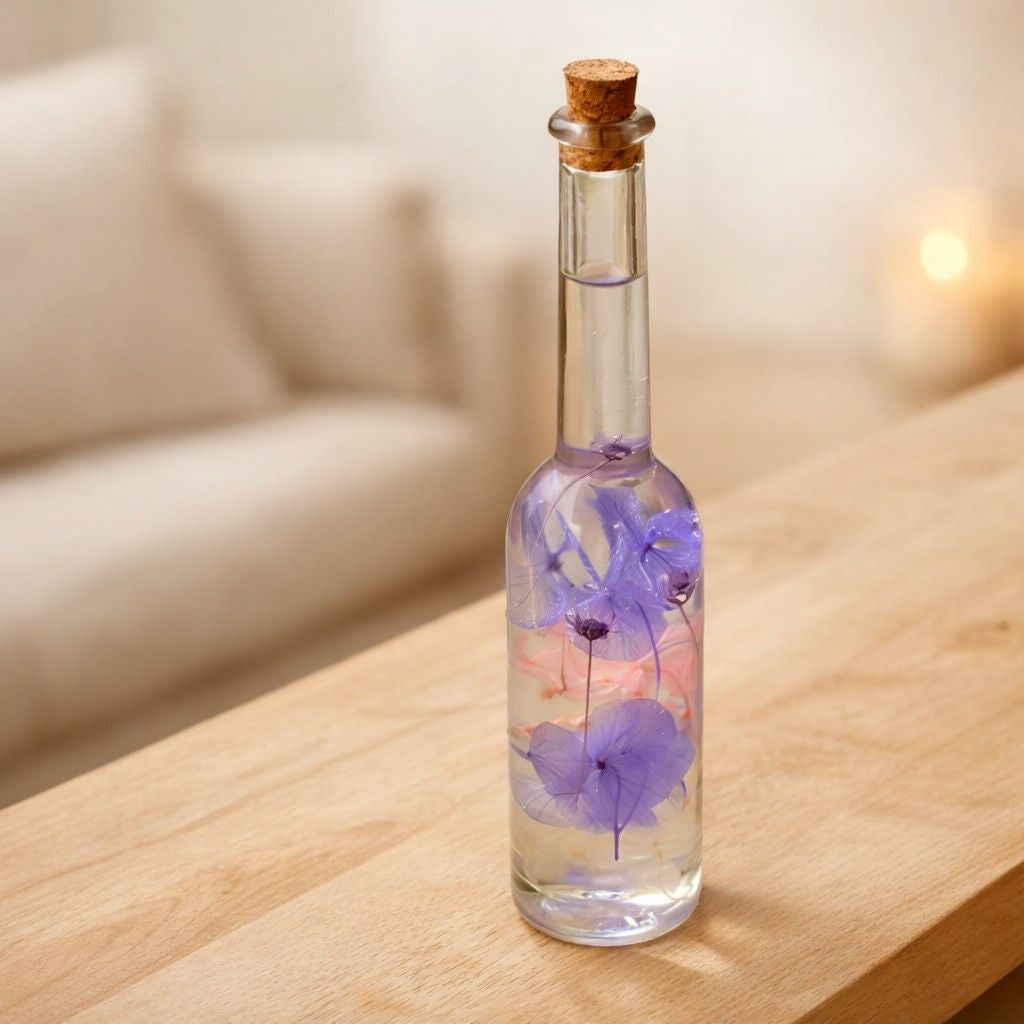 Close-up of Winsome Strew Preserved Flower Tabletop by myBageecha – cheerful mixed preserved blooms.