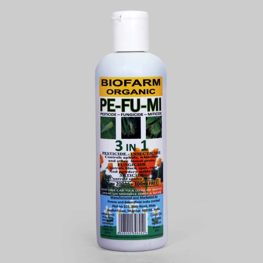 Bio Farm-Pe-Fu-Mi & Bloom (Pesticide & Fertilizer Combo Pack) - myBageecha