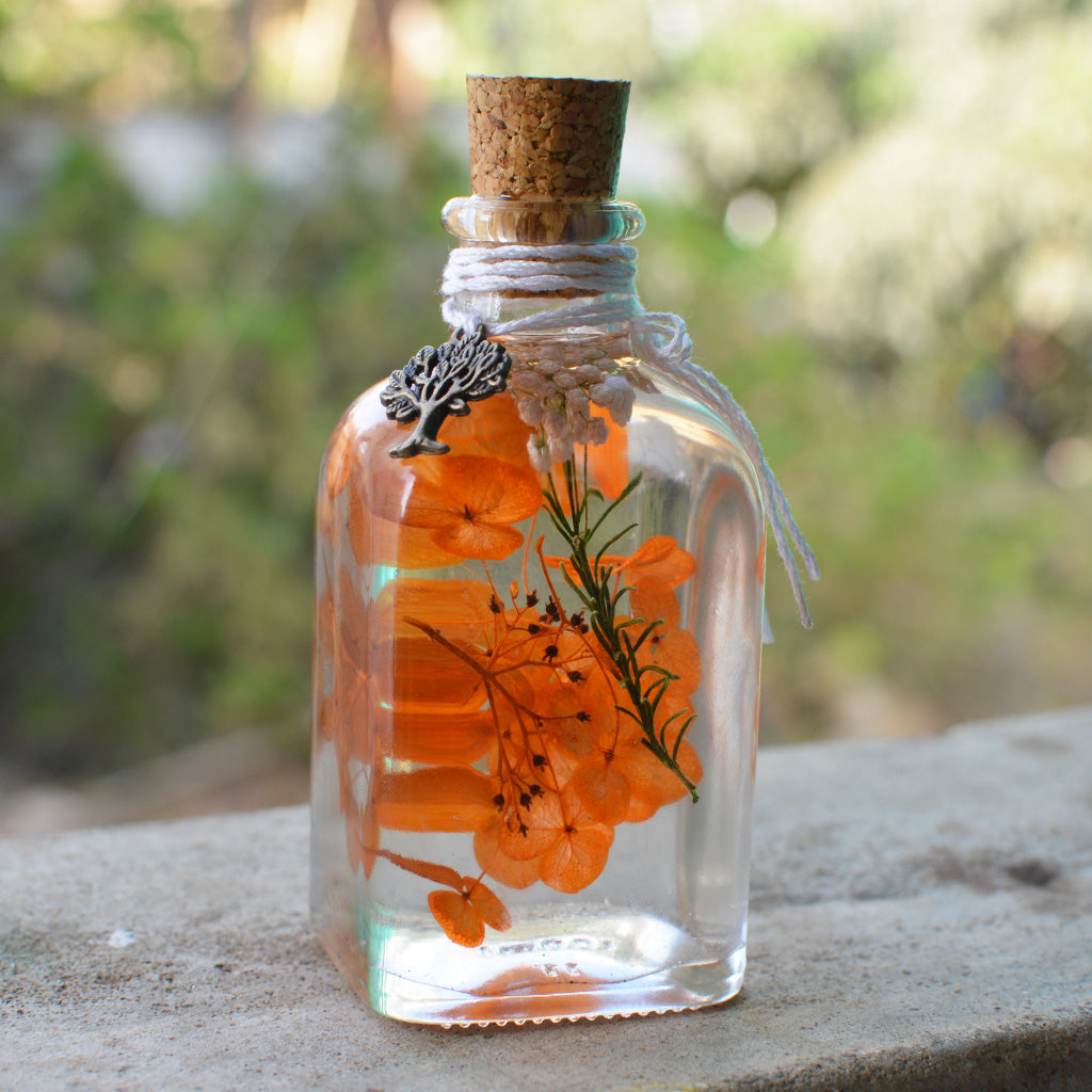 Tangerine Beaut Preserved Flower Tabletop - myBageecha