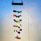 Rainbow Stained Glass Windchime
