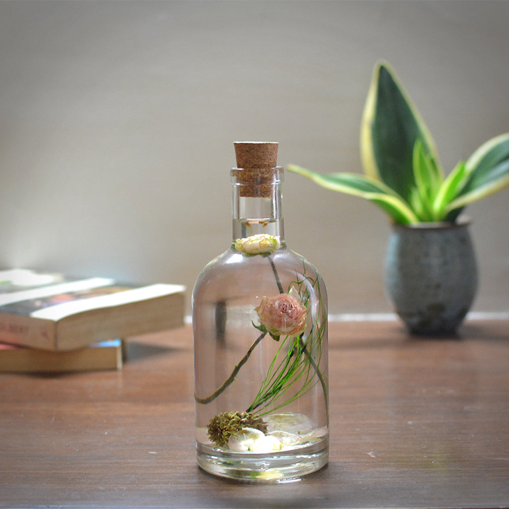 Ecstatic Blush Preserved Flower Tabletop - myBageecha