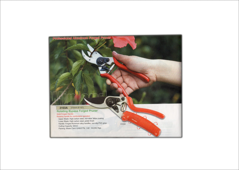 Nano 07 Plant Shears Red And Silver