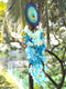 Large Blue Healing Tree Wall Hanging Dream Catcher