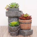 Chirpy Buckets Resin Succulent Pot