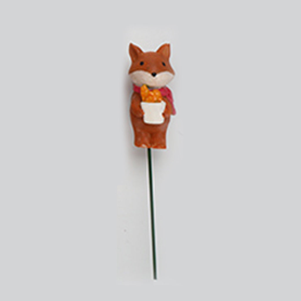 Cute Fox Resin Garden Stick (Set of 2) - myBageecha
