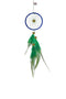 Dream Catcher  Blue and Green Weave