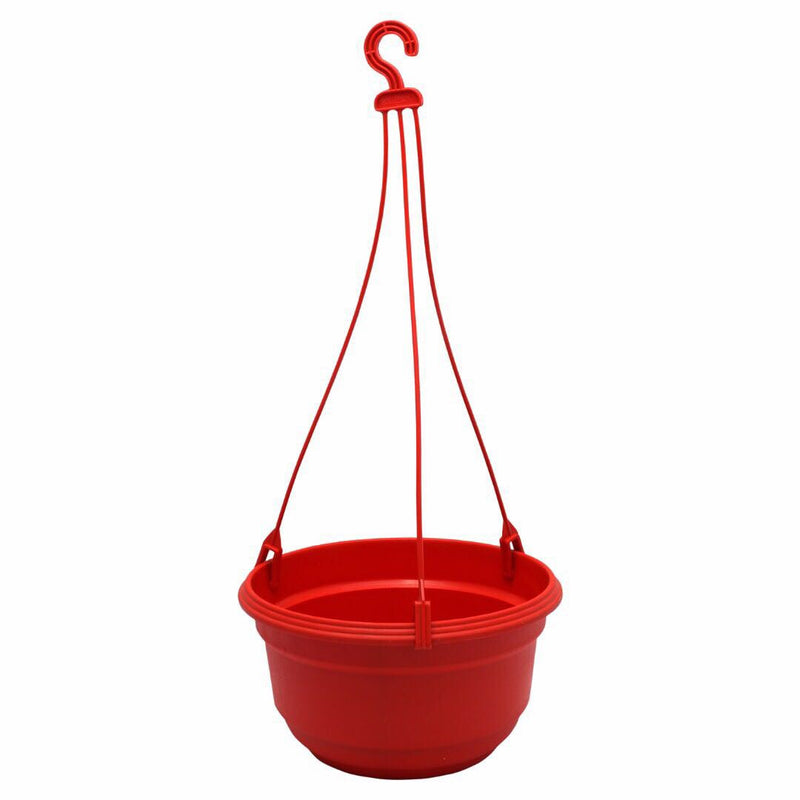 Set of 3 : Hanging Red Pot